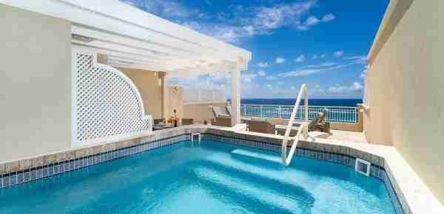 Barbados Private Resort Penthouse Beach House