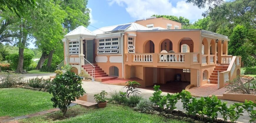 Bingen Estate, St. Michael |  Barbados Plantation House for Sale
