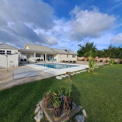 villa for sale in barbados backyard